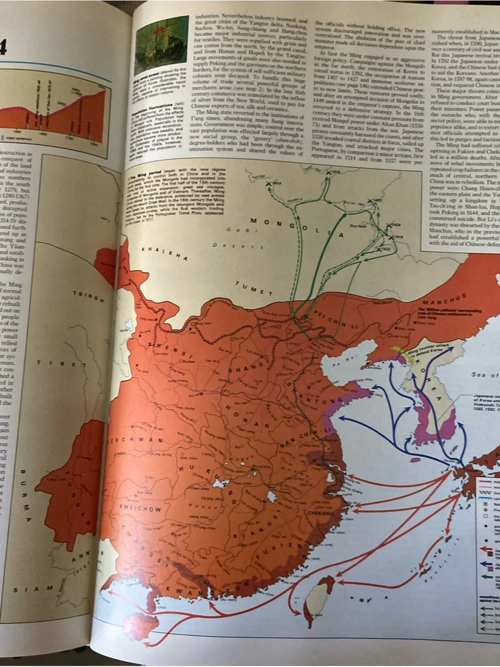 HarperCollins Atlas of World History – Blue/Green Cover